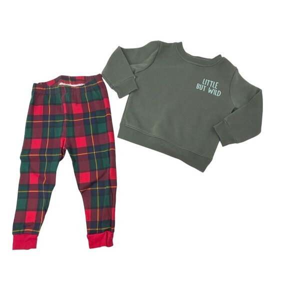 Baby Boys -‎  2 Outfits - Pants, Sweatshirt, 2 Piece Outfit - Size 18 M - Picture 2 of 7